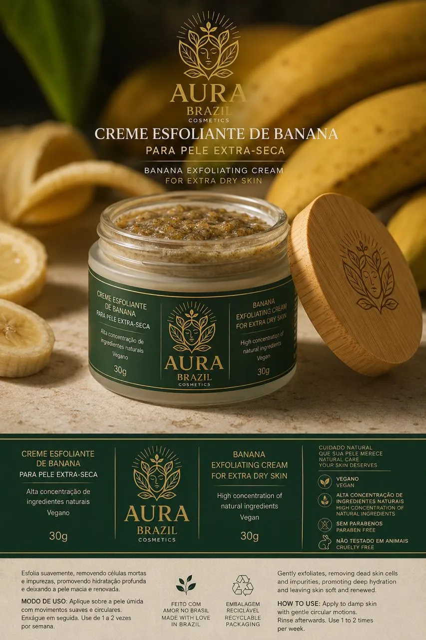 BANANA EXFOLIATING CREAM