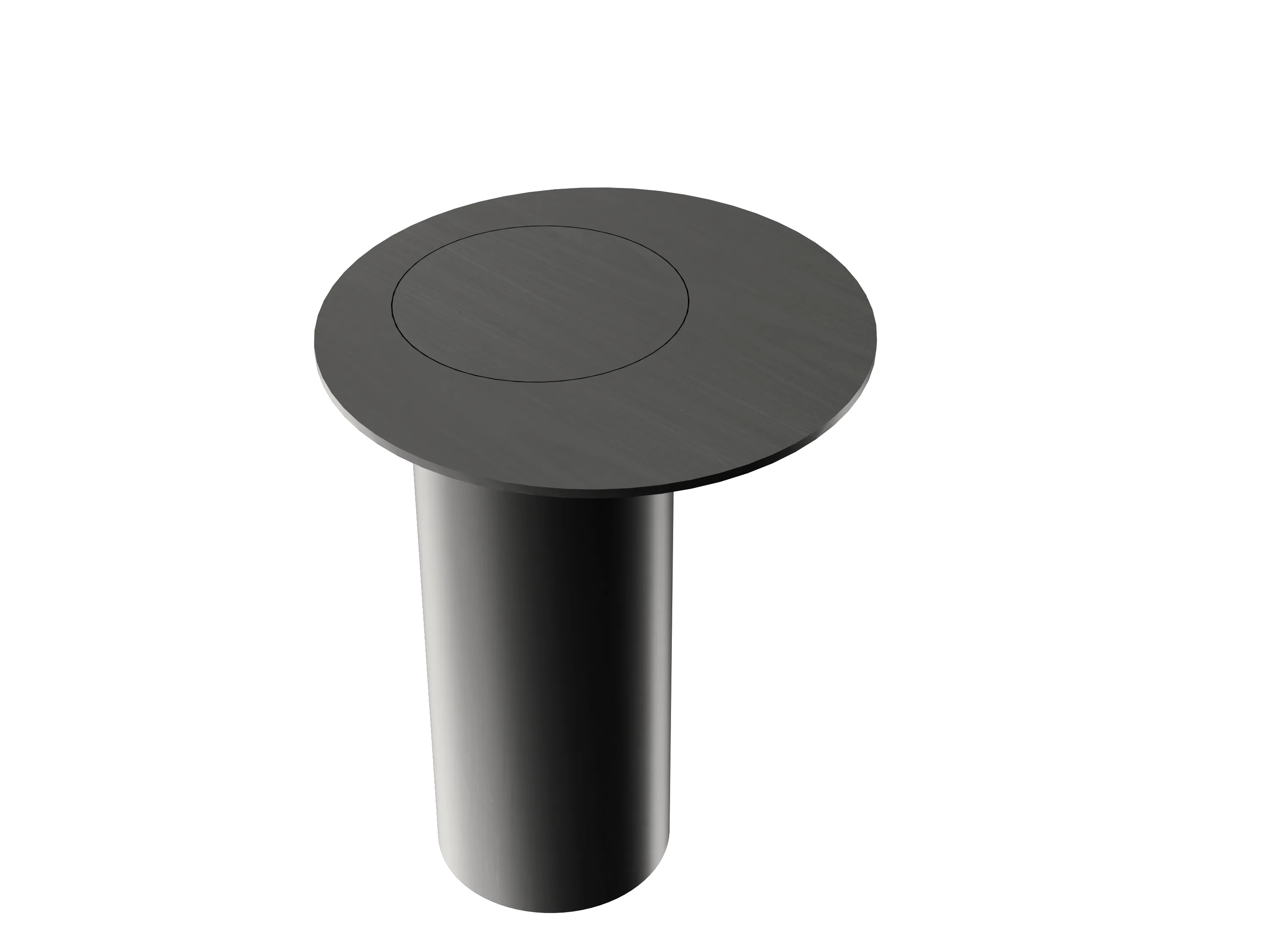 Accord Cylindrical Side Table F1043